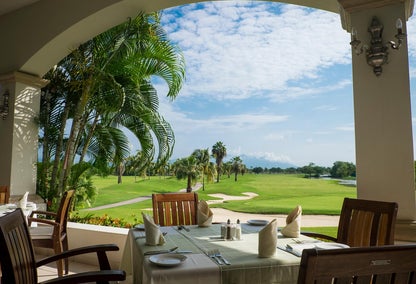 View of golf course from home